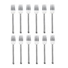 Gourmet Settings Exotique Platinum 18/10 Stainless Salad Fork (Set of
