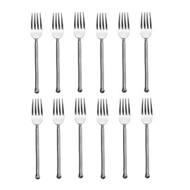 Gourmet Settings Exotique Platinum 18/10 Stainless Salad Fork (Set of Twelve)