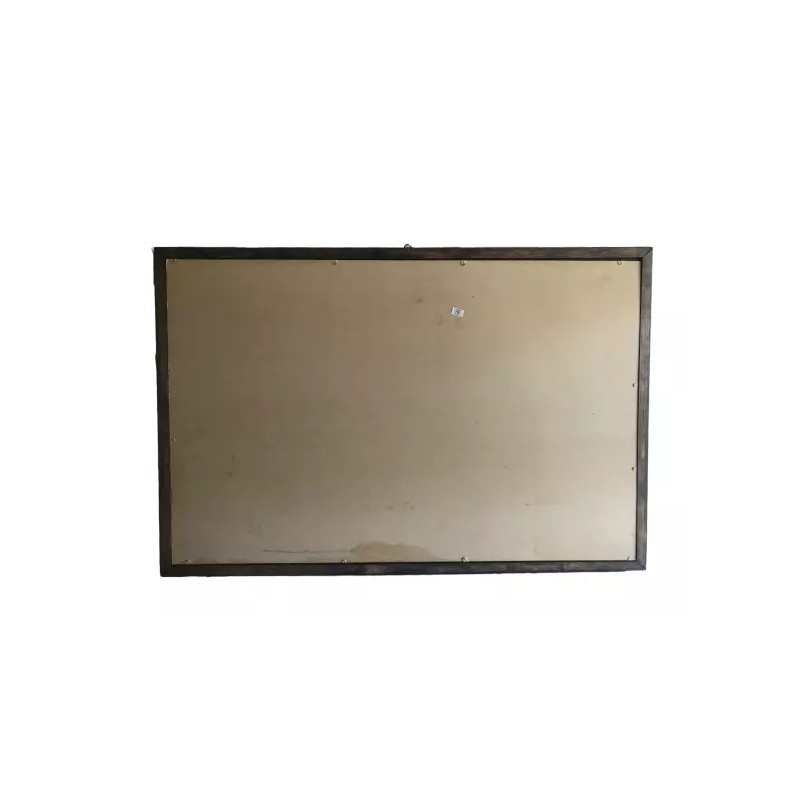 Los Siete Arcángeles Imagen Cuadro Rustico De Madera 36"x24" ,