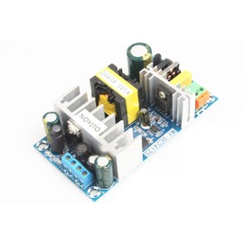 NOYITO AC to DC Isolated Power Supply Module DC 24V 4A 5V 1A Dual Output Power AC 120V (90-256V) 50-60Hz to 24V 5V 120W Industrial Power Module (Dual Output 24V 4A, 5V 1A, Blue)