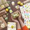 DPKOW 24 Sheets German Easter Sticker Set, Merry Easter Stickers