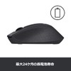 Brand 2.4 GHZ Wireless Optical Noiseless Mouse Plus Black LOGICOOL M331 Silent