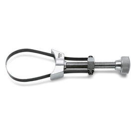 Beta Ölfilterschlüssel 1491 mit Leichtmetallkörper, Universal-Ölfilterschlüssel (für Pkw- und Motorrad Ölfilter geeignet, Spannung über Rändelschraube Durchmesser 60-100 mm), chrom