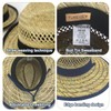 TUREVIEW Safari Straw Hat Wide Brim Beach Hat Sun Protection