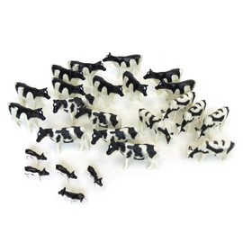 ERTL 1/64th 25 Pack of Holstein Cattle ZFN12662