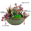 NWFashion Special Design Fun Garden 6INCH Flower Planter Succulent Pot