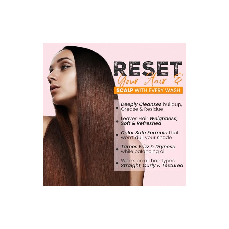 Herbishh Clarifying Deep Cleansing Shampoo – Shampoo Purificante para Cabello