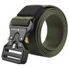 KingMoore Men's Tactical Belt Heavy Duty Webbing Belt Adjustable Military