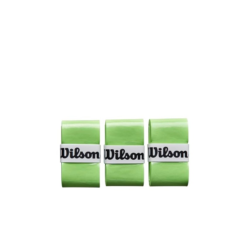 WILSON Pickleball Paddle Overgrip - 3 Pack, Green