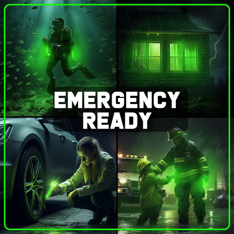 PartySticks Green Glow Sticks Emergency Chem Lights (6", 25 Pack)