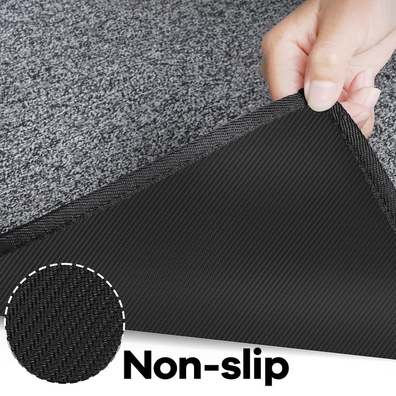 AREDO Door Mat Non Slip Indoor Entrance Mat, with Rubber