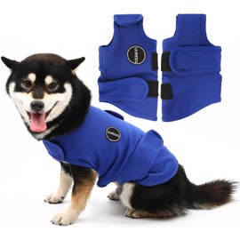 UUREED Dog Anxiety Vest Comfort Dog Anxiety Relief Coat, Dog Anxiety Calming Vest Wrap for Thunderstorm, Travel, Fireworks, Vet Visits, Separation Anxiety Relief for Dogs