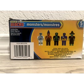 MAKE-IT BLOCKS MAKE IT BLOCKS Choose Your Figure 5 Pack BLOCK ACTION FIGURE TOYS (BRAND NEW) - Monsters