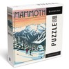 Lantern Press 1000 Piece Jigsaw Puzzle, Mammoth, Winter Skiers