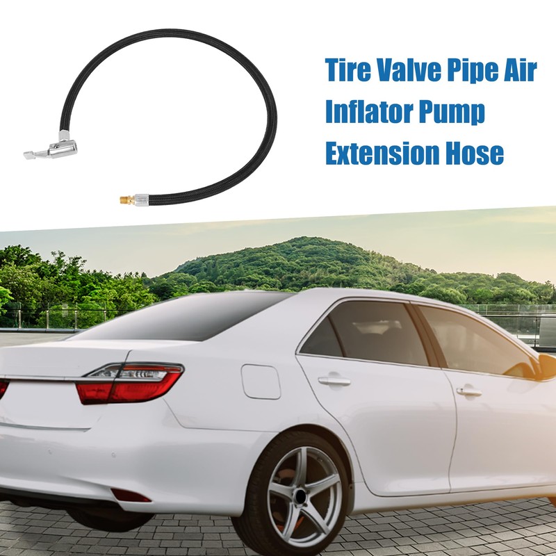 A ABSOPRO Tire Valve Connect Pipe Air Chuck Inflator Hose