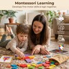 LovesTown 209 PCS Shapes Wooden Pattern Blocks for Kids, Geometric