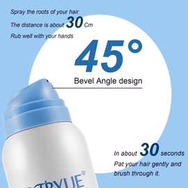 FUKEVY Dry Hair Shampoo, Dry Shampoo for Women 2pack,Travel Size Dry Shampoo for Oily Hair and Scalp-Fuller Looking Hair-Beauty Secret | Christmas Gifts,Holiday Gifts