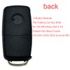 Replacement Key Fob Shell Compatible with Volkswagen 2 Button Remote