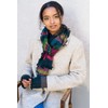 Invero 100% Wool Merino Triangular Scarf Susi One Size Multicolor