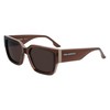 KARL LAGERFELD Unisex Sunglasses, Light brown