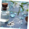 PACKOVE 10pcs Mini Glass Perfume Bottles Empty Refillable Bottles Screw