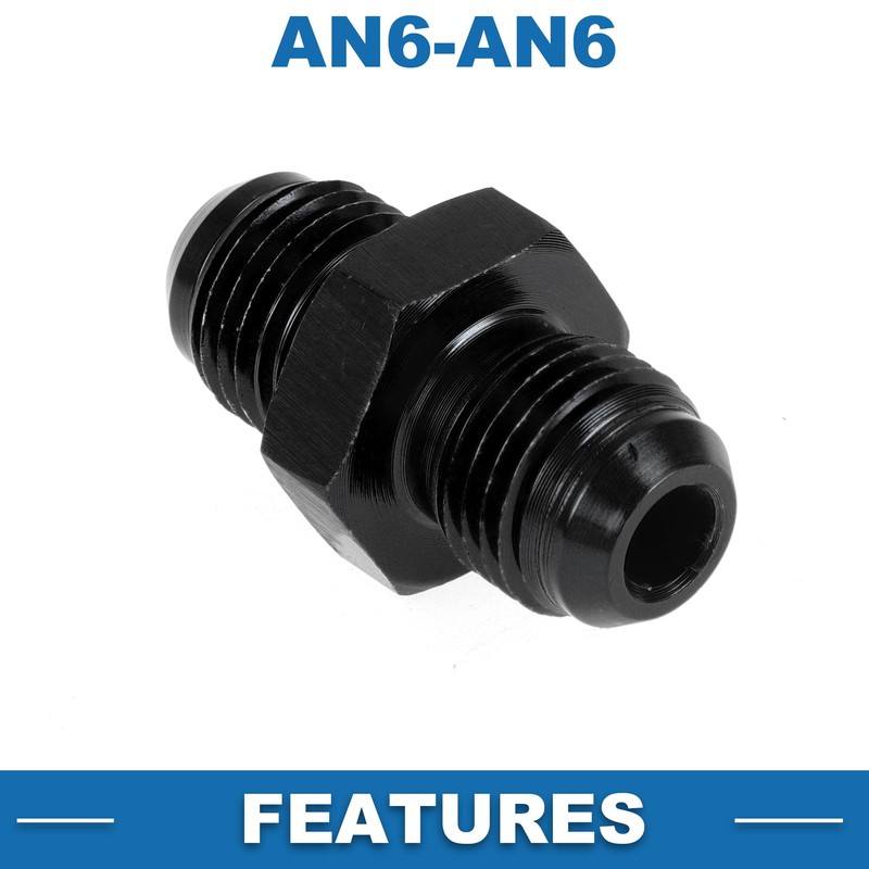 A ABSOPRO Female Flare Reducer Hose Fitting Adapter AN6 AN6