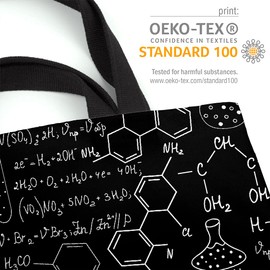 VOID Chemistry School Uni Blackboard Bag 33 x 33 x 14 cm, 15 L Shopping Bag