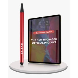 Works PRO Stylus for DJI Osmo Pocket High Accuracy Sensitive in Compact Form for Touch Screens [3 Pack-RED]