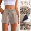 Neer 3 Pack Womens Sweat Shorts Comfy Casual Lounge Drawstring