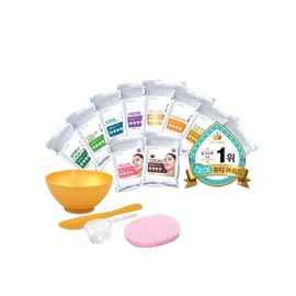 Lindsay Premium Modeling Pack (used at skin care shop) 1kg + 3 pack tools set + pink sponge / 린제이 프리미엄 모델링팩(피부관리샵 사용) 1kg+팩도구 3종세트+핑크해면