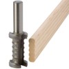 Rockler 3/8 Beadlock Tenon Bit - Precision-Machined Carbide Flutes Router