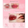 LYSdefeu Lip Glow Oil,Hydrating Shiny Clear Lip Gloss Liquid Lipstick,Glow