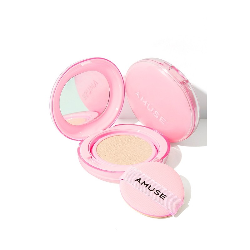 (Main product + 2 refills) Dew Power Vegan Cushion Set