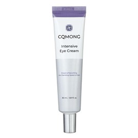 CQMONG Intensive Eye Cream 1.01 fl oz for hydrating, wrinkles, elastic skin, dark circles, puffiness, fine lines, eye bags under eyes | Hyaluronic Acid, Collagen, Peptide | Korean skincare