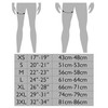Comfisleeve Urine Bag Suspensory Sleeve - Thigh (Black, 3XL)