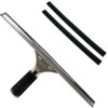GBPro Professional Window Squeegee Stainless Wiper 35cm / 14 inches