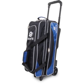 Ebonite Transport Triple Roller Bowling Bag (Blue)