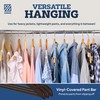 Zober Black Wooden Hangers - 20 Pack, Heavy Duty, Non