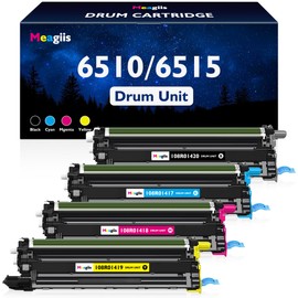 Phaser 6510 WorkCentre 6515 Drum Cartridge Replacement for Xerox 108R01420 108R01419 108R01417 108R01418 Drum Unit for Xerox Phaser 6510DN 6510DNI 6510N WorkCentre 6515DN 6515DNI 6515DNM 6515N Printer