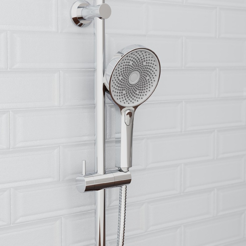 SCHÜTTE Samoa Rain Hand Shower, Velvet Jet Technology, Shower Head