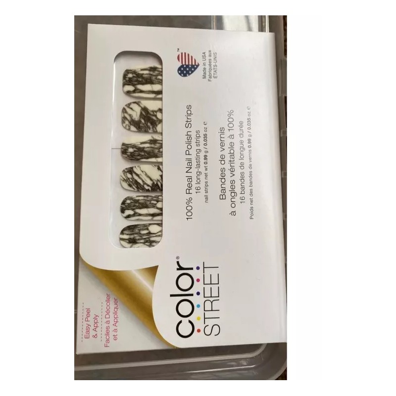 Color Street Nail Strips ~ MYSTIC MARBLE ~ Retired NIP