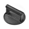 HULISEN Pre-Seasoned Cast Iron Burger Press, Heavy Duty 6” Burger