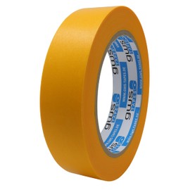 gws 1 Roll of Gold Tape, Painter's Tape for Painting, Painting, Varnishing, Crafts and Much More, Painter's Masking Tape, Removable Without Residue, Thin & Sturdy, Each 50 m x 25 mm