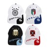 4Pcs World Cup Hat Embroidered Italy Argentina Germany Portugal Hat