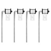 4 Pack Stainless Steel Universal Exhaust Hanger Rod Weld On