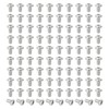 PATIKIL 100pcs M3-0.5x5mm Hex Socket Head Cap Bolts 304 Stainless