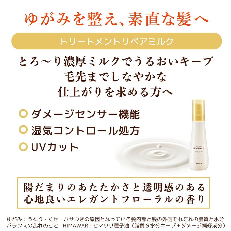 Diabote Treatment Repair Milk, 4.2 fl oz (120 ml), Sunflower,