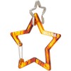 Milkfed 103211054028 NEO STAR CARABINER Key Chain, Brown, One Size,