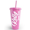 Generic Bride Party Wedding Tumbler Cup 24oz Plastic Cold Cup