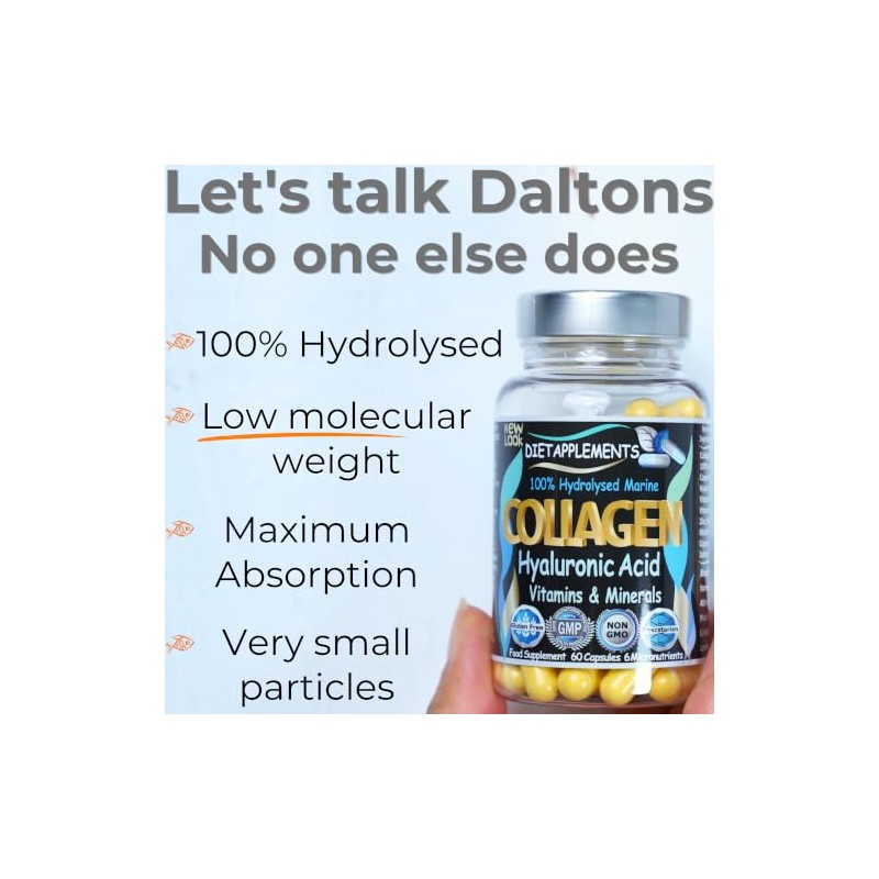 Advanced Skin, Hair, Nails, Bones Complex. Marine Collagen from Wild